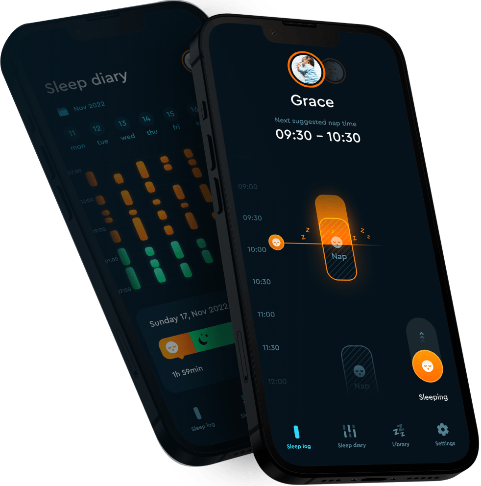 Sleep Cycle Kids App Mockups